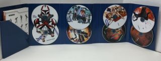 EXTREMELY RARE STAR WARS - CLONE WARS STYLE GUIDE 8 CD’S COLLECTIBLE L@@K WOW 3