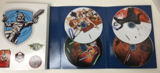EXTREMELY RARE STAR WARS - CLONE WARS STYLE GUIDE 8 CD’S COLLECTIBLE L@@K WOW 5