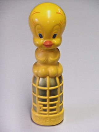 Tweety Bird Vintage Soaky Bottle Warner Bros.  1960 