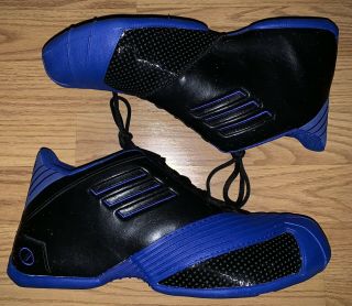 T Mac Shoes 1 2 3 Adidas Rare Blue Tracy Mcgrady Vintage Orlando Magic Black Nba
