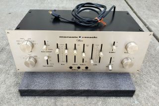 Vintage Marantz Console 33 Stereo Pre - Amp 105 - 125v 50 - 60hz 10w