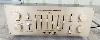 Vintage Marantz Console 33 Stereo Pre - Amp 105 - 125v 50 - 60hz 10w 2