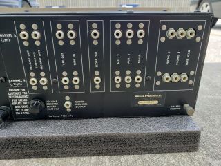 Vintage Marantz Console 33 Stereo Pre - Amp 105 - 125v 50 - 60hz 10w 8