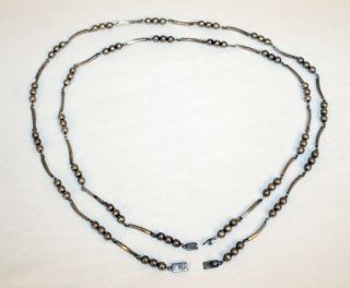2 Taxco Th - 13 Signed Mexico 925 Sterling Silver Modernist Necklaces 141 Grams