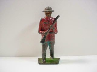 Noblespirit (toy) Early Grey Iron Royal Canadian Police Lead Figure