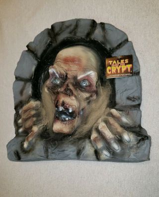 Tales From The Crypt Crypt Keeper Vintage Prop Decoration Halloween 1995 W/ Tags