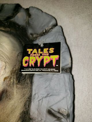 Tales From The Crypt Crypt Keeper Vintage Prop Decoration Halloween 1995 w/ tags 4