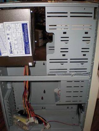 AT Computer Case Enclosure,  NO Power Supply Build Vintage 386 486 Pentium 3