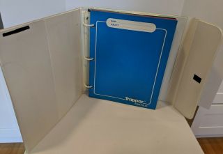 Vintage Mead Trapper Keeper 1980 ' s Baseball with 3 Trapper Keeper folders 5