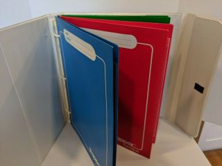 Vintage Mead Trapper Keeper 1980 ' s Baseball with 3 Trapper Keeper folders 7