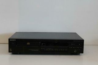 Vintage Sony DCP - 391 Compact Disc Player Black RARE CD Player 2