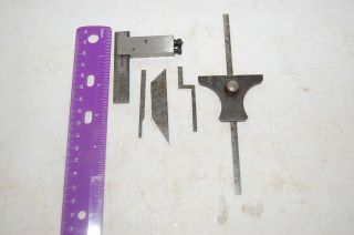 Vintage Starrett No.  453 2 " Square & Machinist Tools Tool & Die Maker Mill Tool