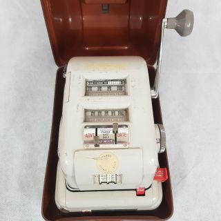Vintage Pitney Bowes Postage Meter Rare Hard To Find