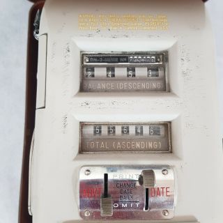 Vintage PITNEY BOWES Postage Meter RARE HARD TO FIND 4