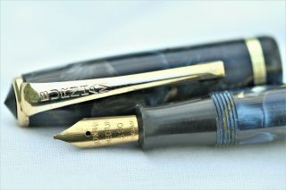 Vintage Burnhan No 51 - Fountain Pen - Uk - C1956 - Old Stock