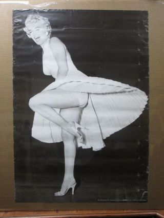 Vintage Skirt Marilyn Monroe Poster Large 12681