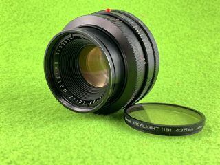 Rare [NEAR MINT] Leitz Wetzlar Summicron R 50mm F2 1 - cam For Leica R From JAPAN 2