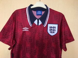 ENGLAND NATIONAL 1994\1995 FOOTBALL JERSEY CAMISETA SOCCER MAGLIA SHIRT VINTAGE 4