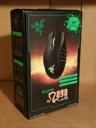 Razer Naga 2014 Left - Handed Edition Gaming Mouse (ultra - rare) 10