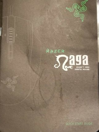 Razer Naga 2014 Left - Handed Edition Gaming Mouse (ultra - rare) 8