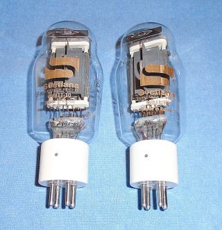 2 Nos Svetlana Sv811 - 10 Vacuum Tubes - 1995 Vintage 65 - Watt Audio Power Triodes