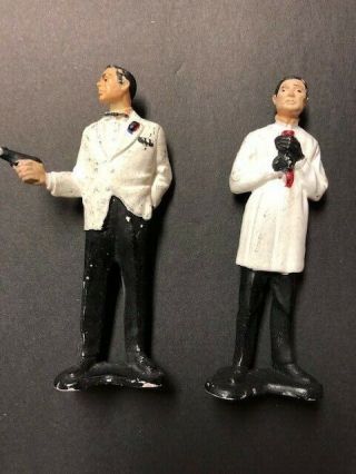 James Bond 007 Vintage 1965 Gilbert Figure With Dr.  No