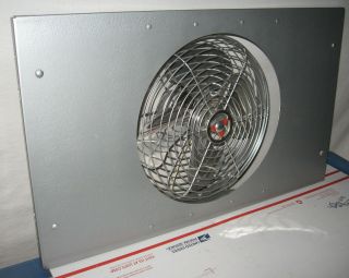 Vintage Art Deco Handy Breeze Window Fan 12 " Rewired To The Switch