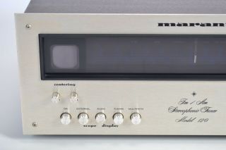 Marantz Model 120 AM FM Stereo Tuner - Oscilloscope - Gyro - Tuning - Vintage 2