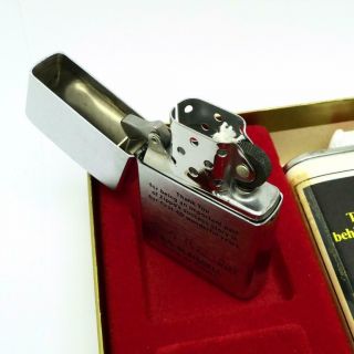 RARE Vintage 1972 Zippo Employee 40th Anniversary Lighter Gift Set 5