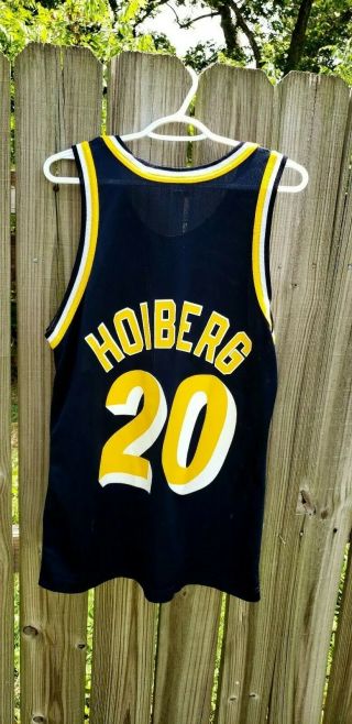 Indiana pacers Fred Hoiberg champion jersey size 40.  VTG.  Iowa State Cyclones. 2
