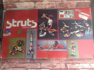 Struts Vintage Rare Australian Educational Toy Set By Stephen Loechel Pack 3