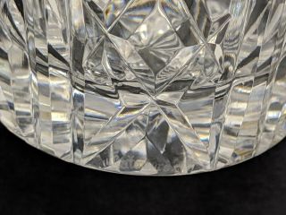 VINTAGE LARGE WATERFORD GIFTWARE CUT CRYSTAL VASE 6