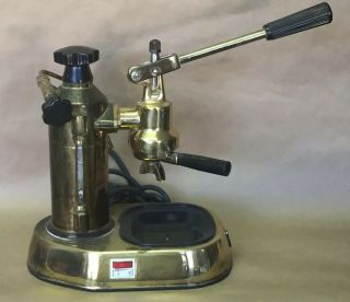 La Pavoni Europiccola Copper/bras Professional Capuccino Coffe Machine Vintage