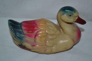 Vintage Celluloid Duck Childrens / Baby Toy 3