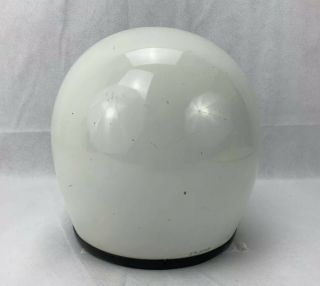 Vintage BELL STAR 120 Toptex Motorcycle Racing Helmet 7 1/2 Full Face White 5