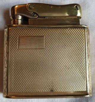 Vintage Colibri Monopol Gold Petrol Lighter