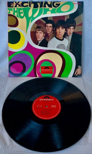 The Who " Exciting " - Rare 1968 Japanese Only 1st Pressing Psych
