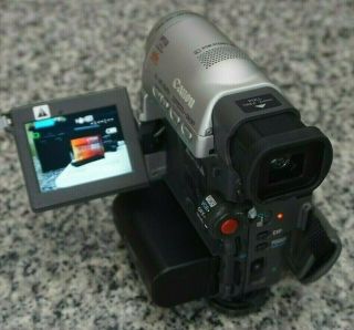 VTG Canon Elura A Compact MiniDV Camcorder 12x Bundle W/ 4
