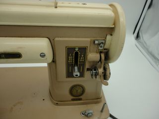 Vintage - Singer 301A 301 A Heavy Duty Slant Needle Beige Sewing Machine 4