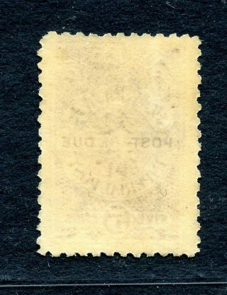 1911 Postage Due Unissued 5 cents never hinged Chan DU3 RARE 2