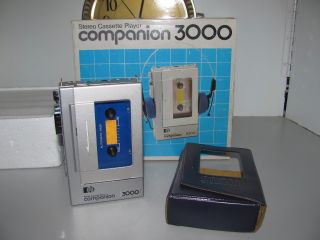 Vintage Pye Companion Stereo Portable Cassette Player
