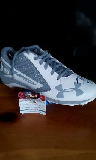 Bryce Harper Signed Cleat/ Shoe - Autographed Cleat w Rare 2