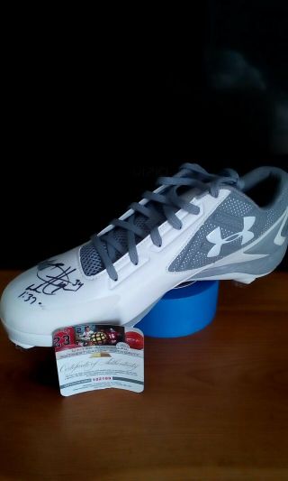 Bryce Harper Signed Cleat/ Shoe - Autographed Cleat w Rare 3