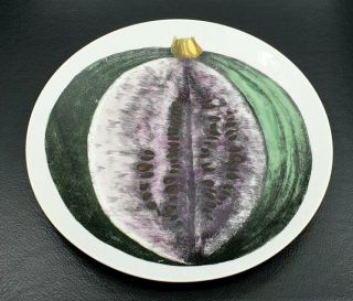MCM Vintage Fornasetti Porcelain Sezioni di Frutta plate 5 Watermelon 2