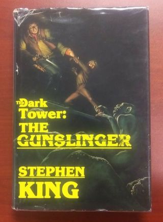 Dark Tower: The Gunslinger First Trade Edition Rare Vg Hardcover