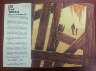Dark Tower: The Gunslinger First Trade Edition Rare VG Hardcover 8