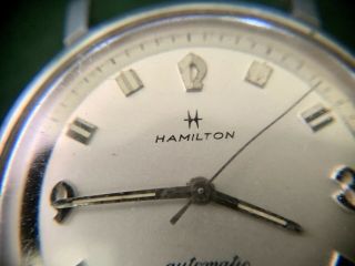 Vintage Hamilton Automatic Stainless Steel Mens Wrist Watch - 3