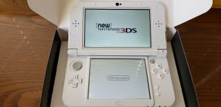 Nintendo 3DS XL Pearl White Limited Edition 128GB Upgrade - RARE 3