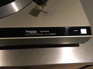 Vintage Technics SL - 1400 MK2 audiophile direct drive turntable w/ Stanton 500. 3
