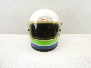 Vintage Bell Star Ii Full Face Motorcycle Helmet 1970s T473
